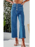 High Waisted Straight Leg Pants